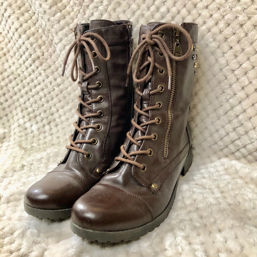 🖤GUESS Combat Boots💣